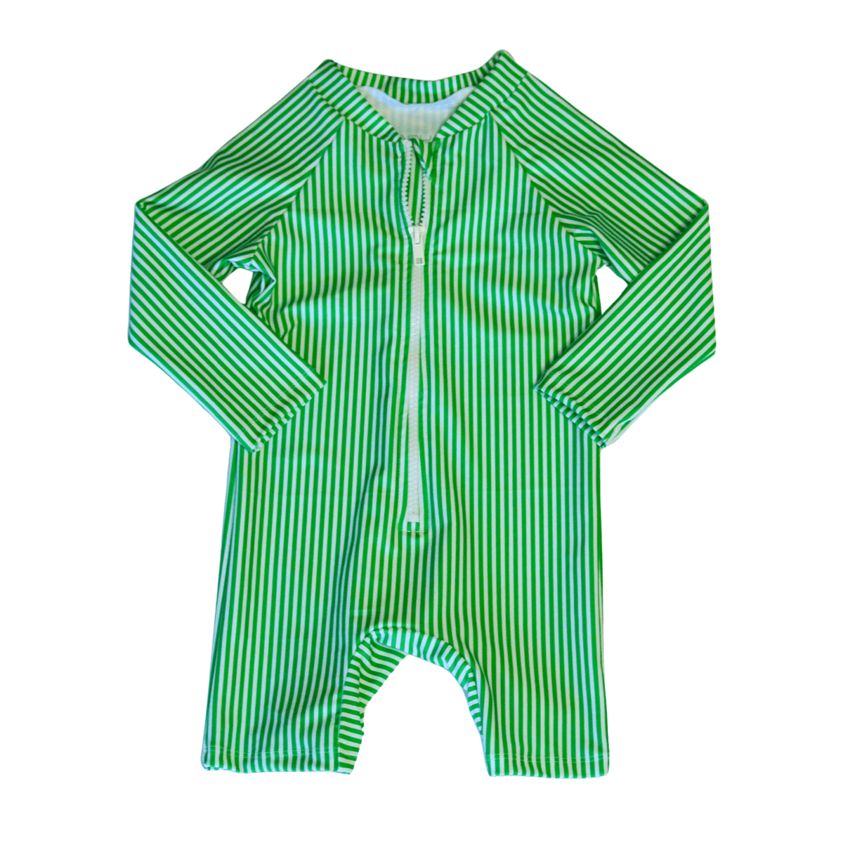 baby combi stripe green